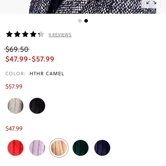 J Crew Ribbed Cashmere Cable-knit Beanie Hat - Picture 2 of 3